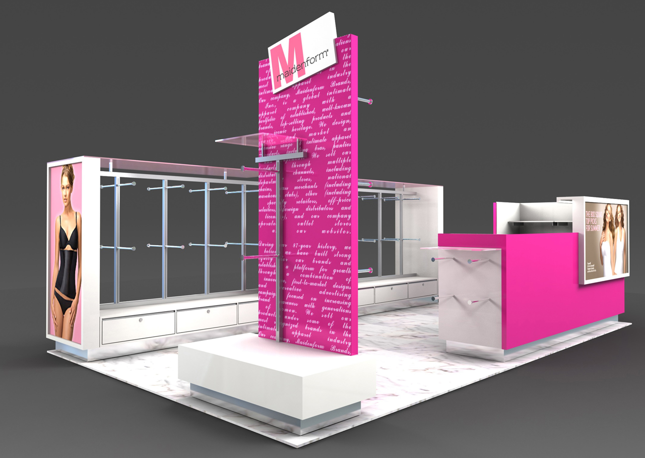 clothing kiosk