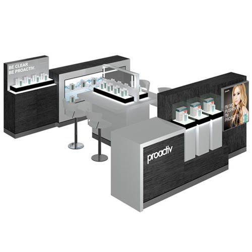 cosmetic kiosk