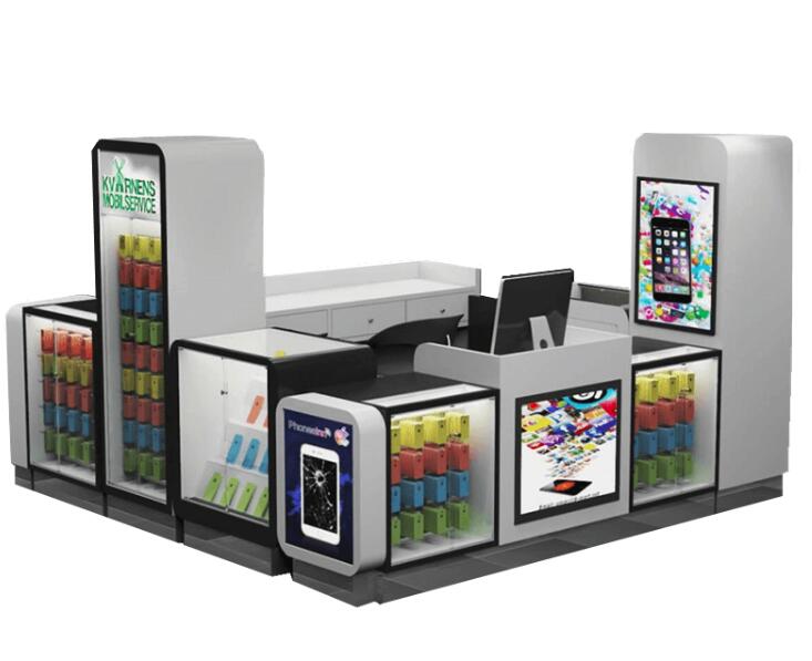 cell phone accessories kiosk