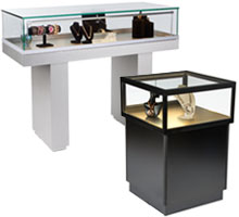 Led Lighted Jewelry showcases