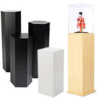 display pedestal stands