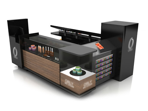 cosmetic kiosk design