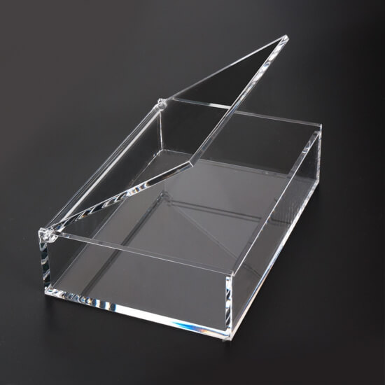 clear acrylic box
