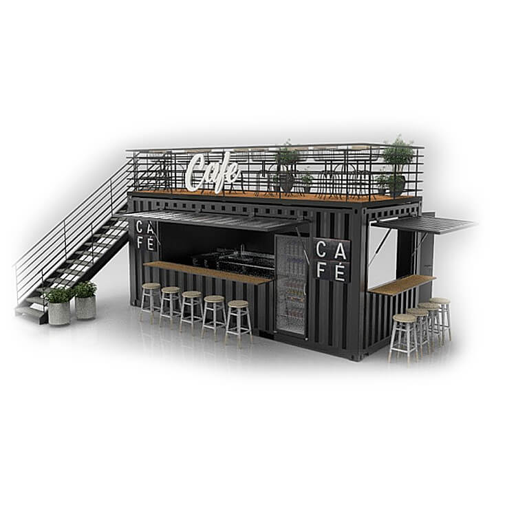 shipping container coffee shop