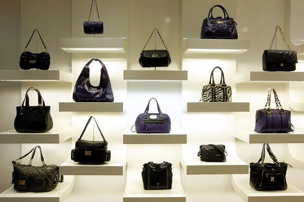 handbag purse display racks