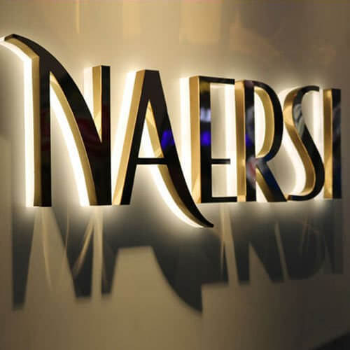 led backlit sign