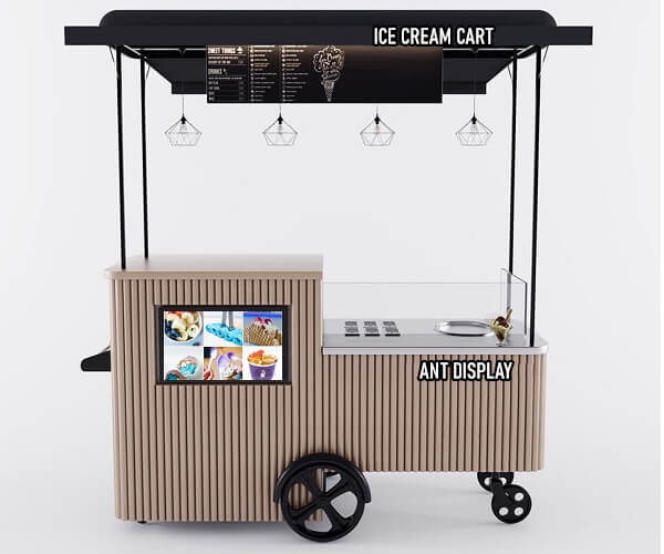 ice cream cart