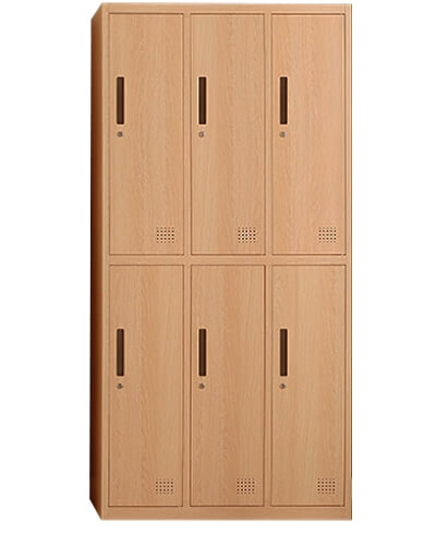wood lockers