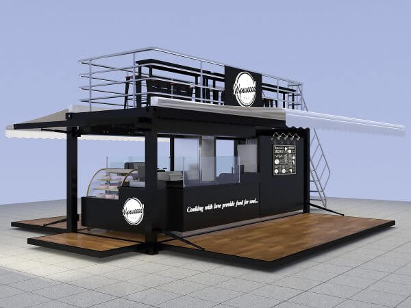 shipping container restaurant