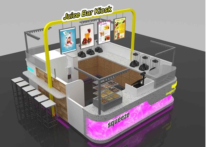 juice bar kiosk