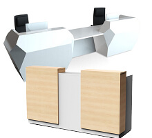 2-person front desks