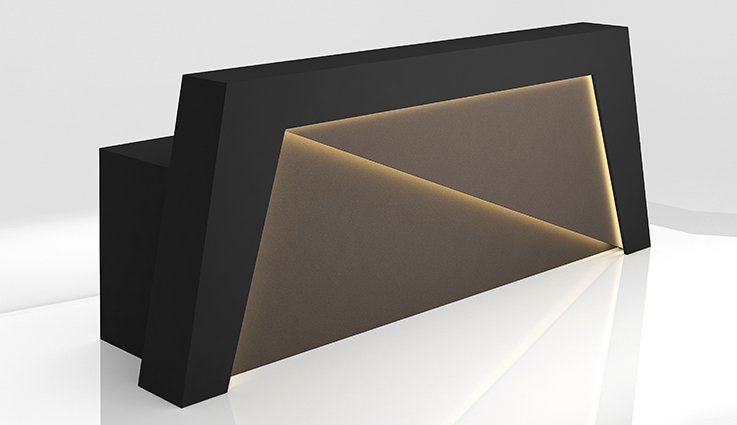 modern office front counters