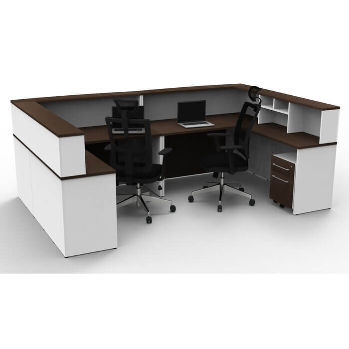 U Shaped Reception Desk
