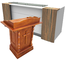 church welcome tables