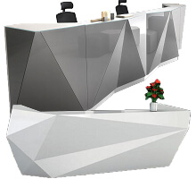 geometric welcome counter