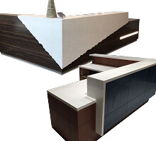 Quartz Granite Reception Desk