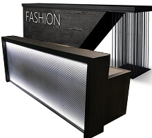 metal stainless steel reception tables