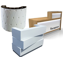 small salon front desks