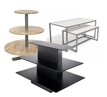 retail display tables