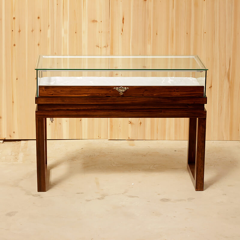 wood display stand