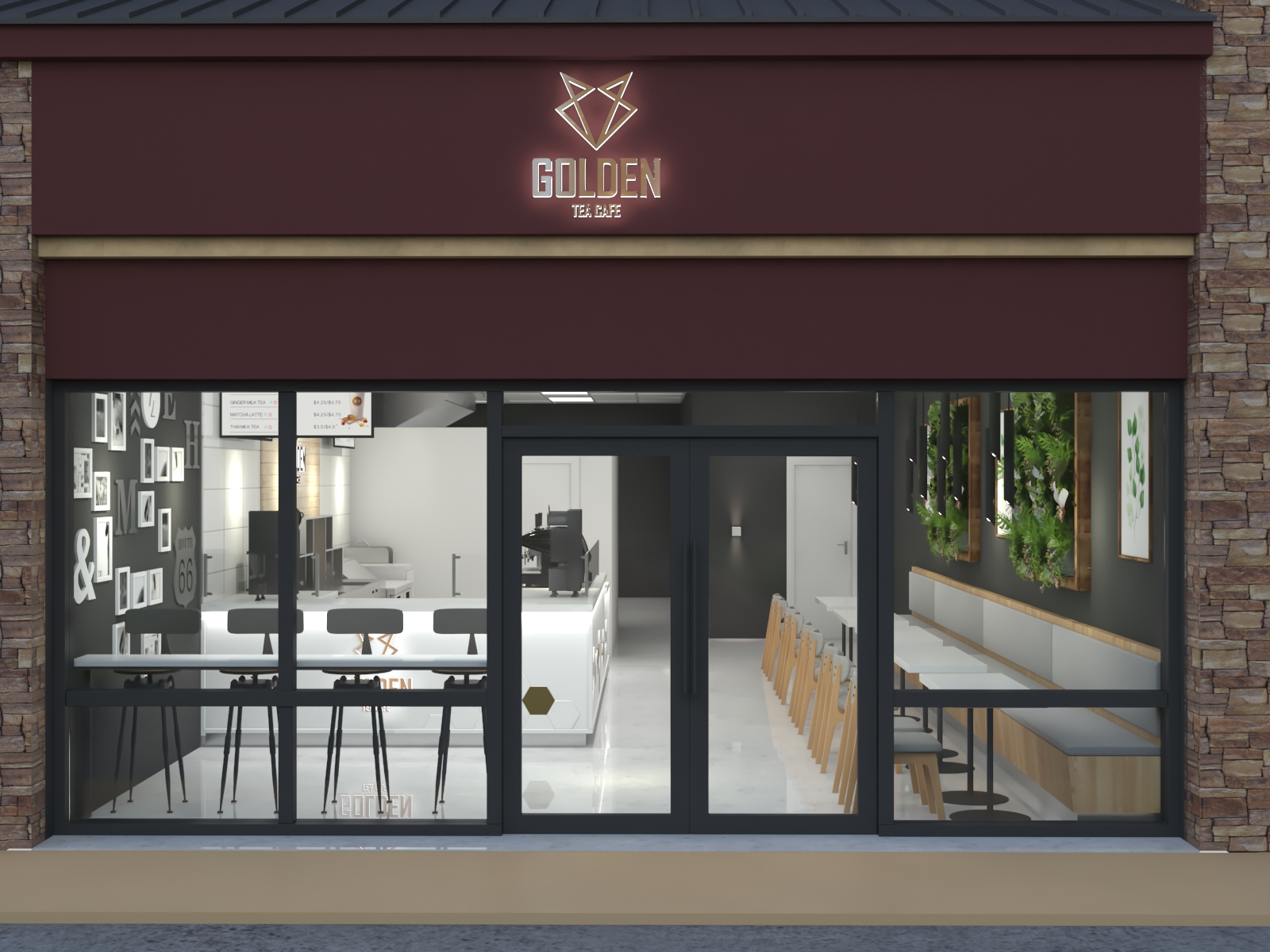 bubble tea shop