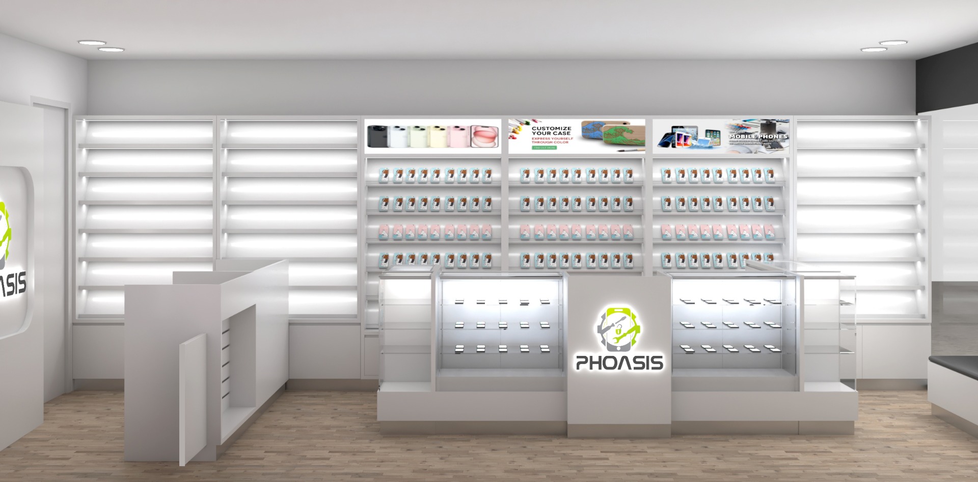 mobile phone store