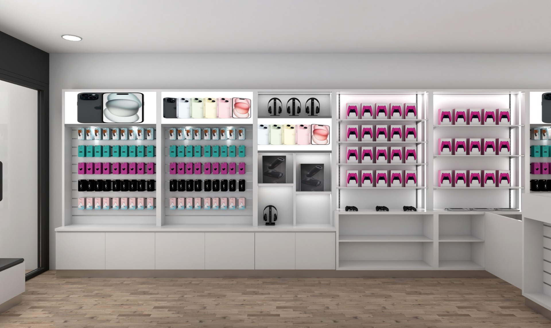 mobile phone store