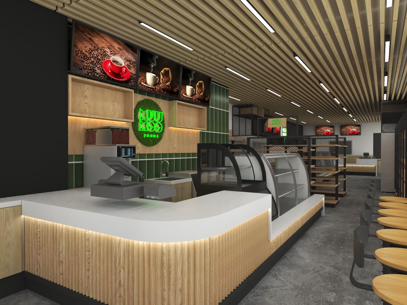 Bakery shop design