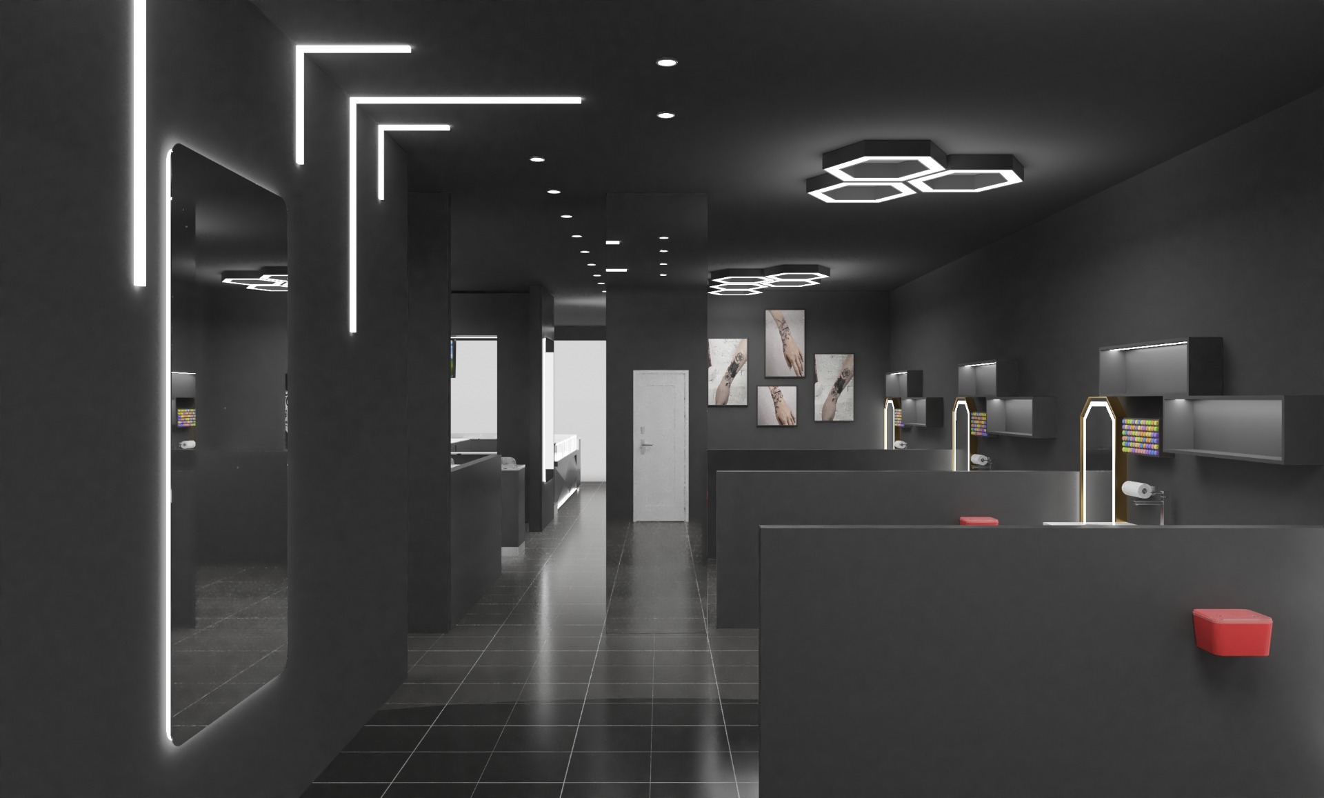 Piercing tattoo shop