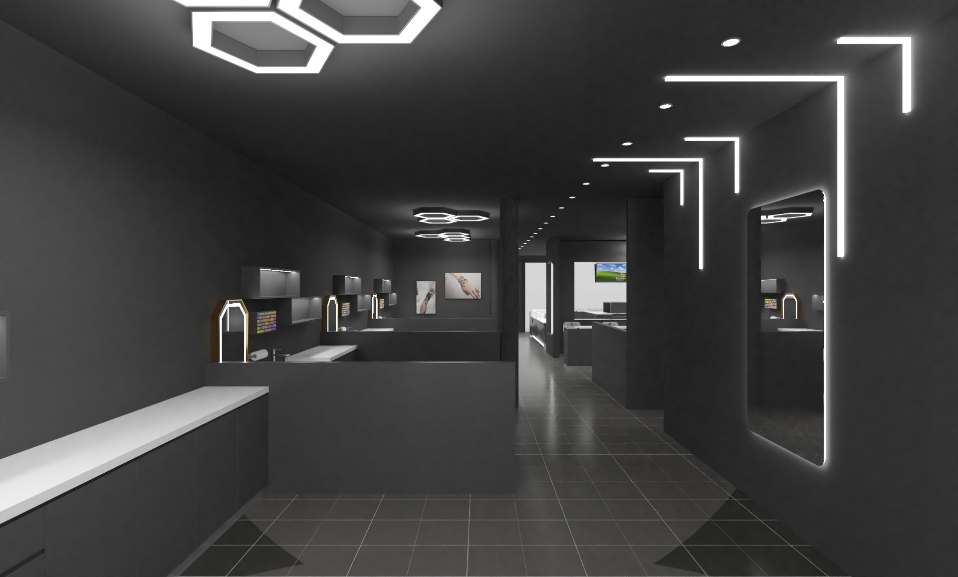 Piercing tattoo shop