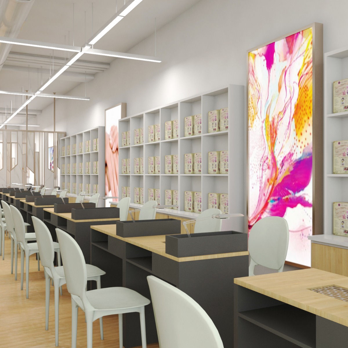manicure nail salon store