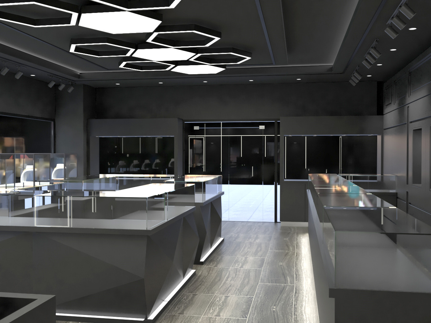 shop layout