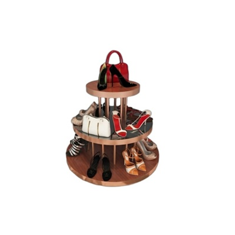 rounded display stand