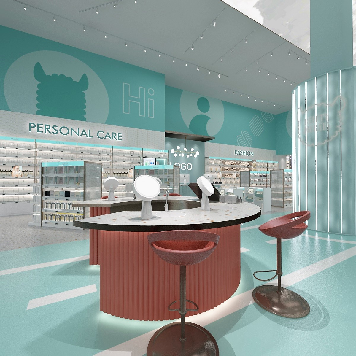 cosmetic shop