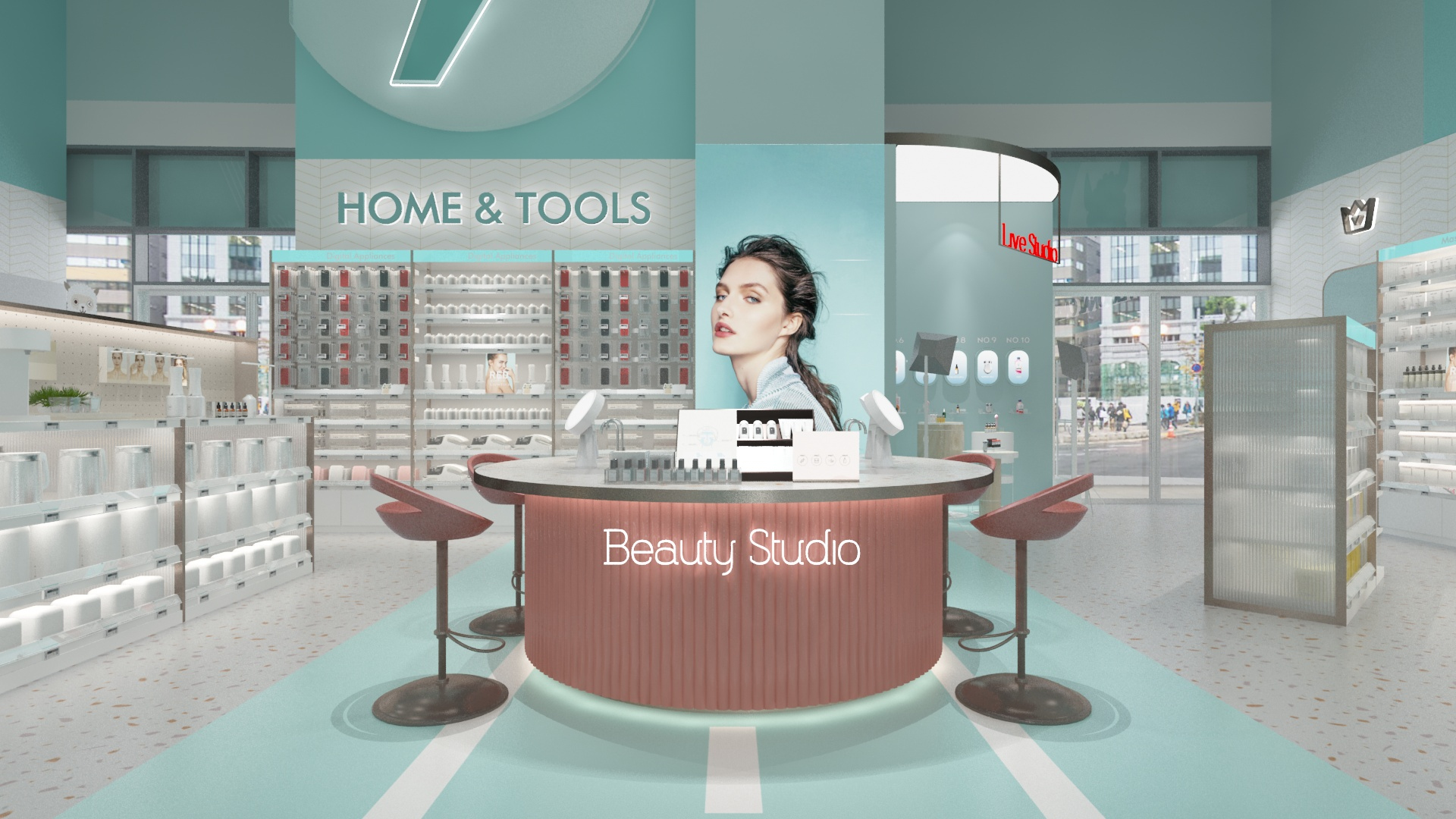cosmetic shop