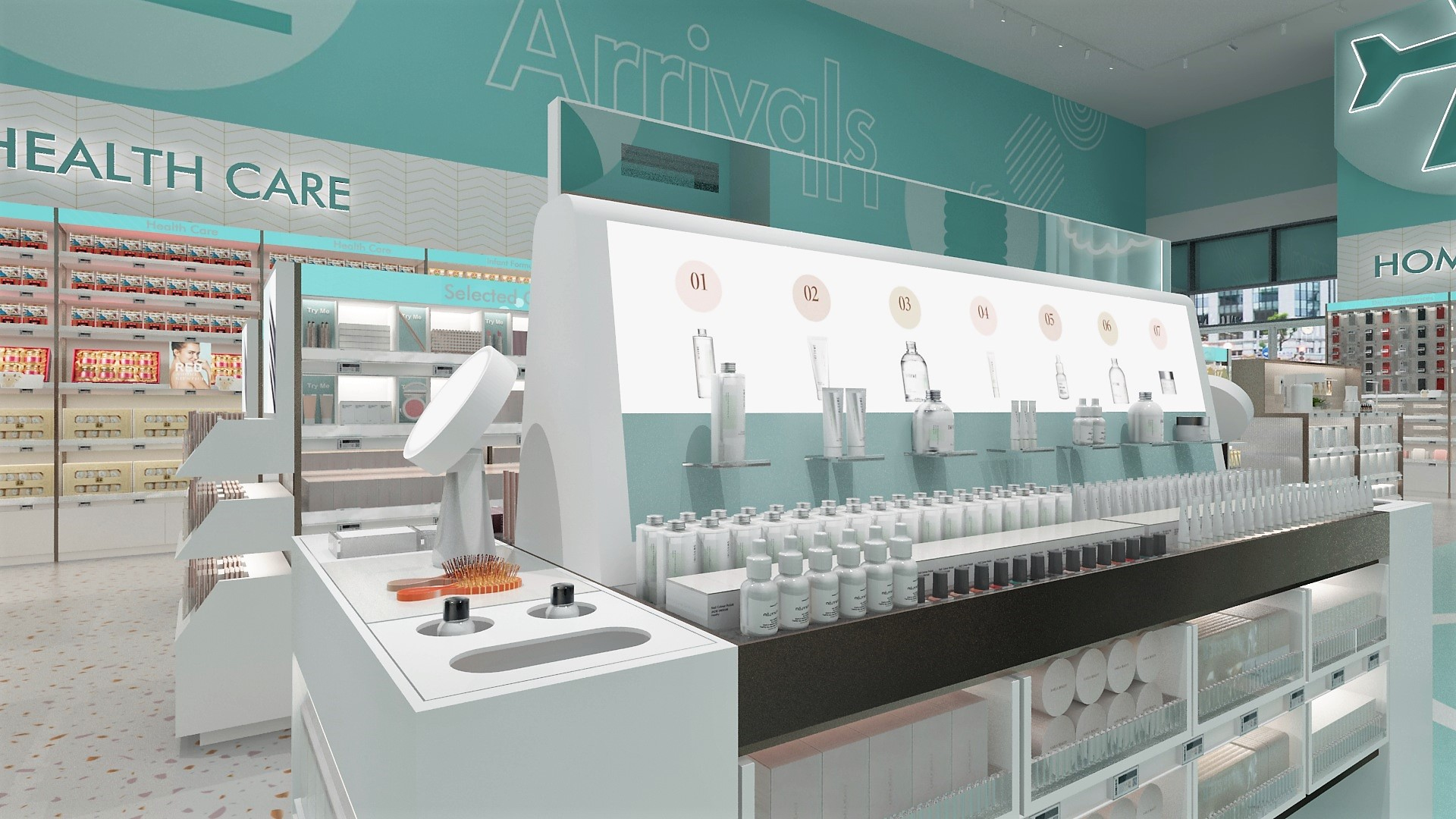cosmetic shop