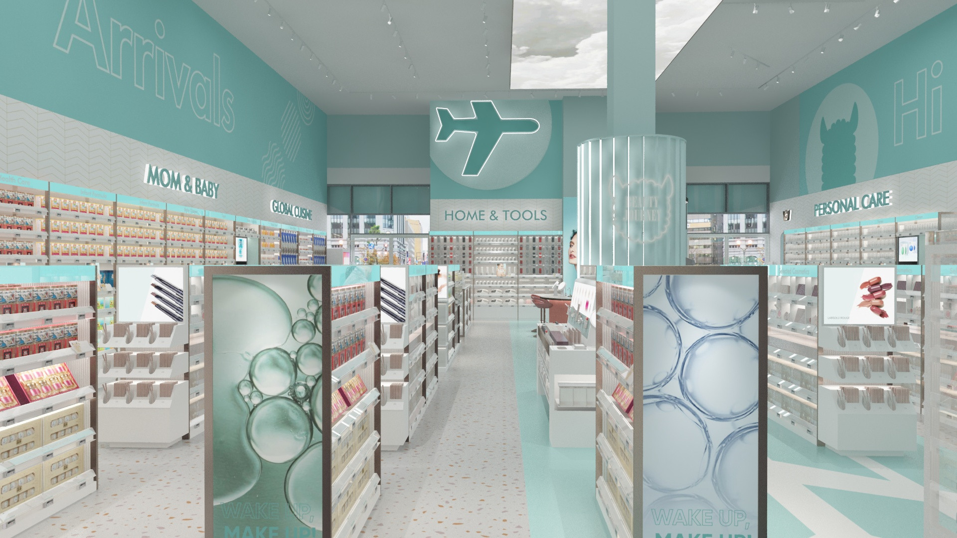 cosmetic shop