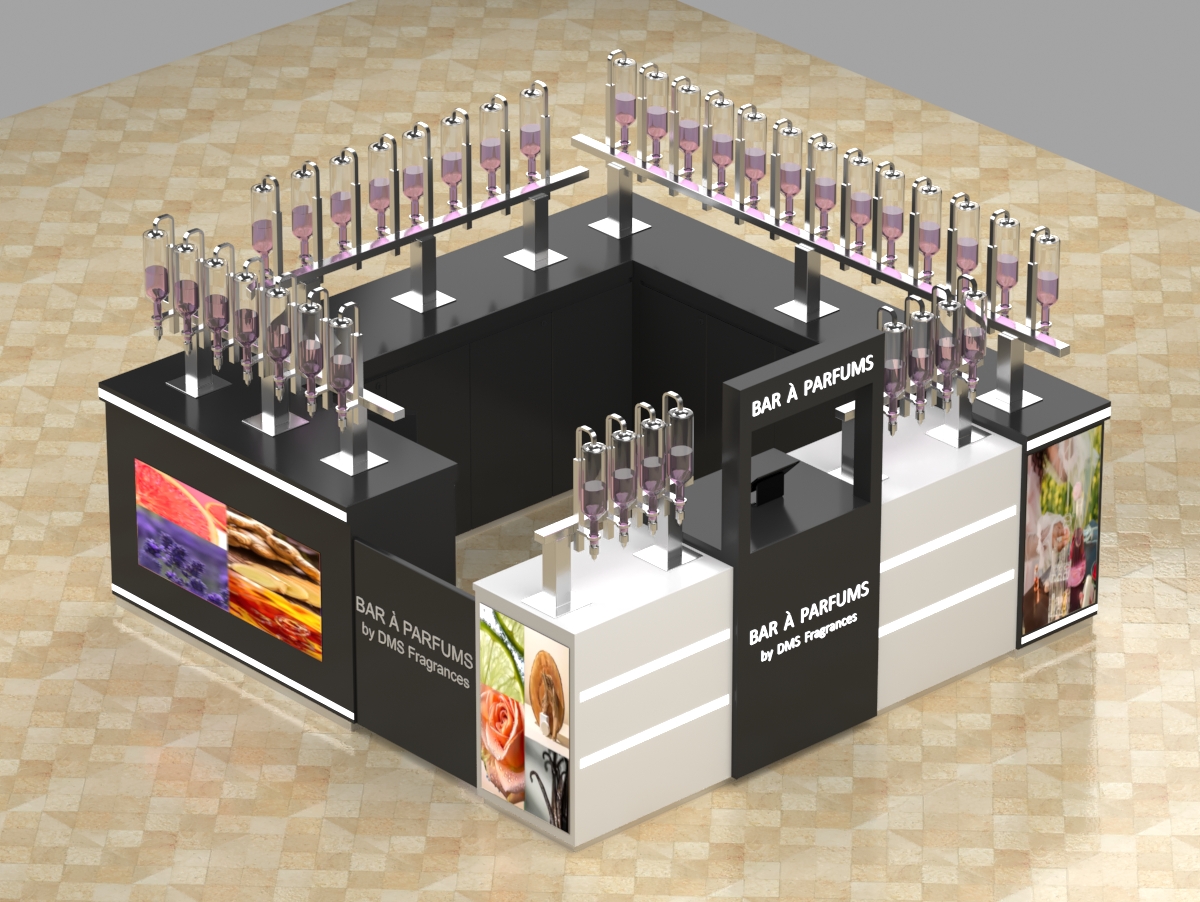 perfume kiosk