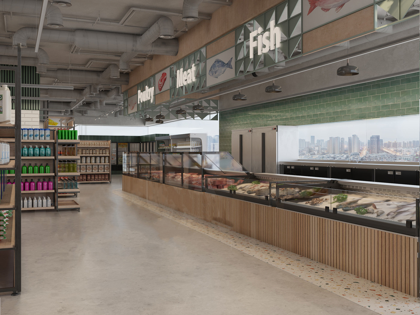  grocery store