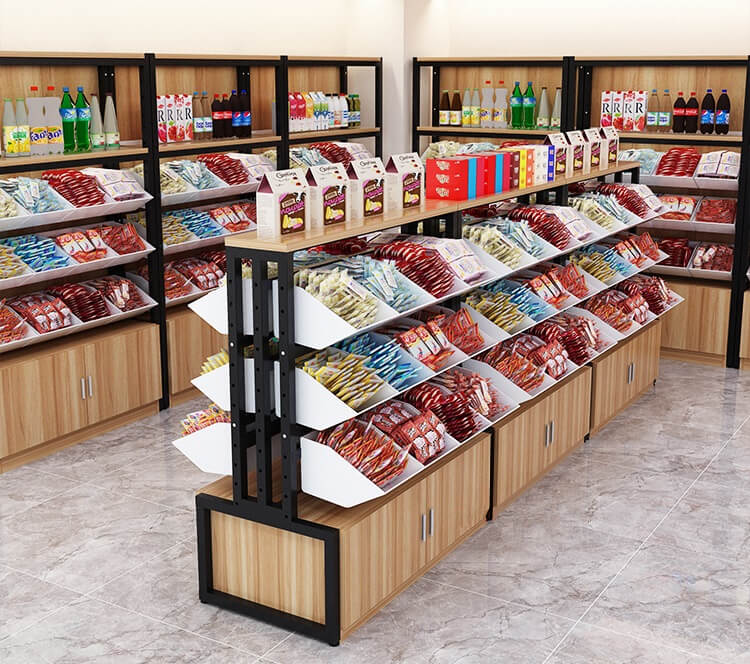 retail shelves