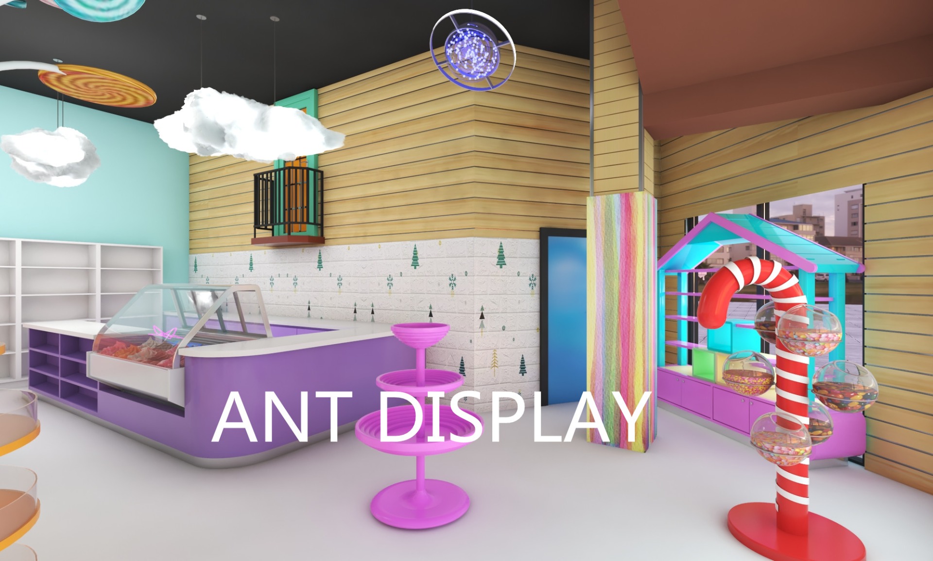 Candy counter