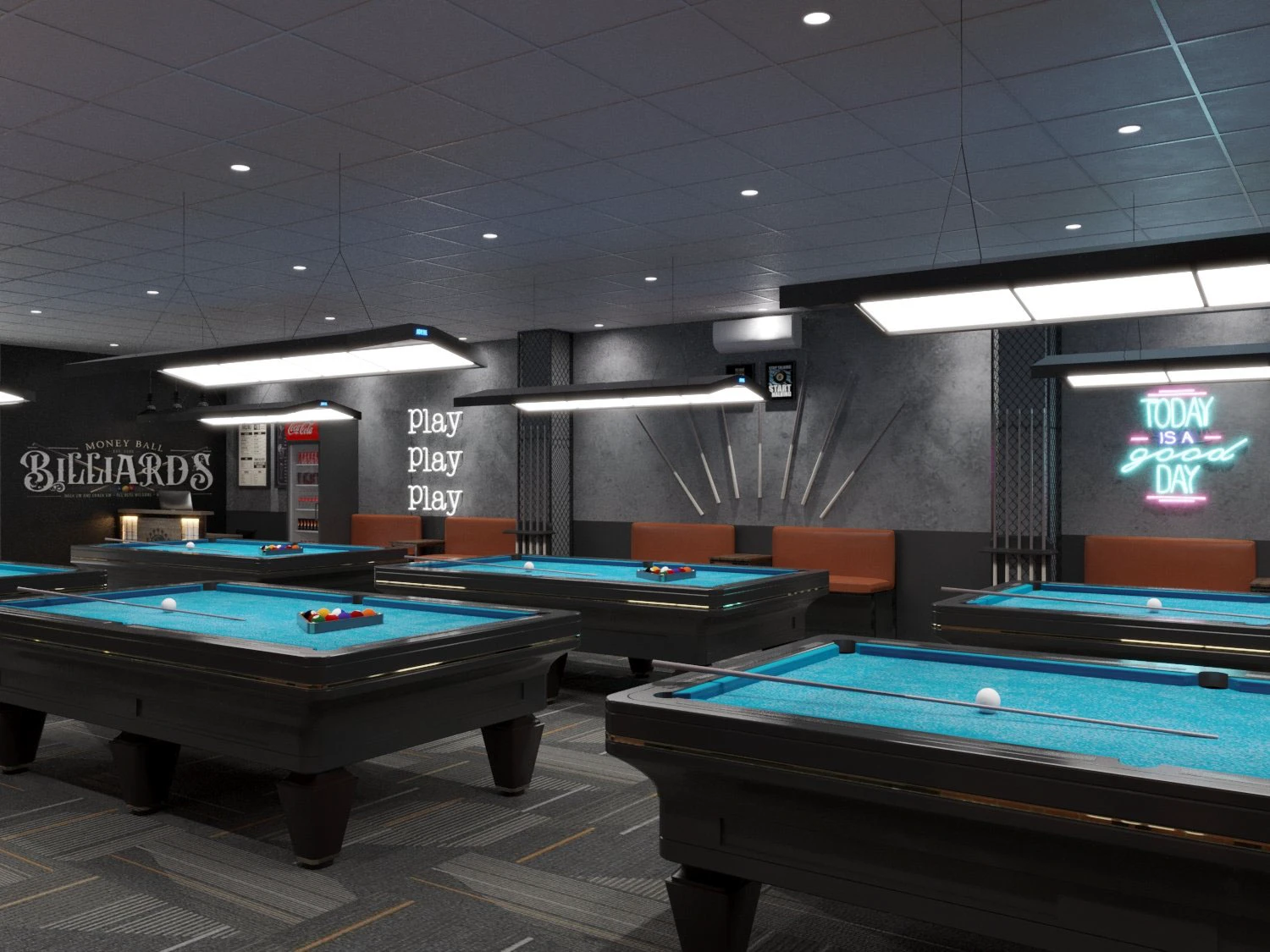 billiard hall