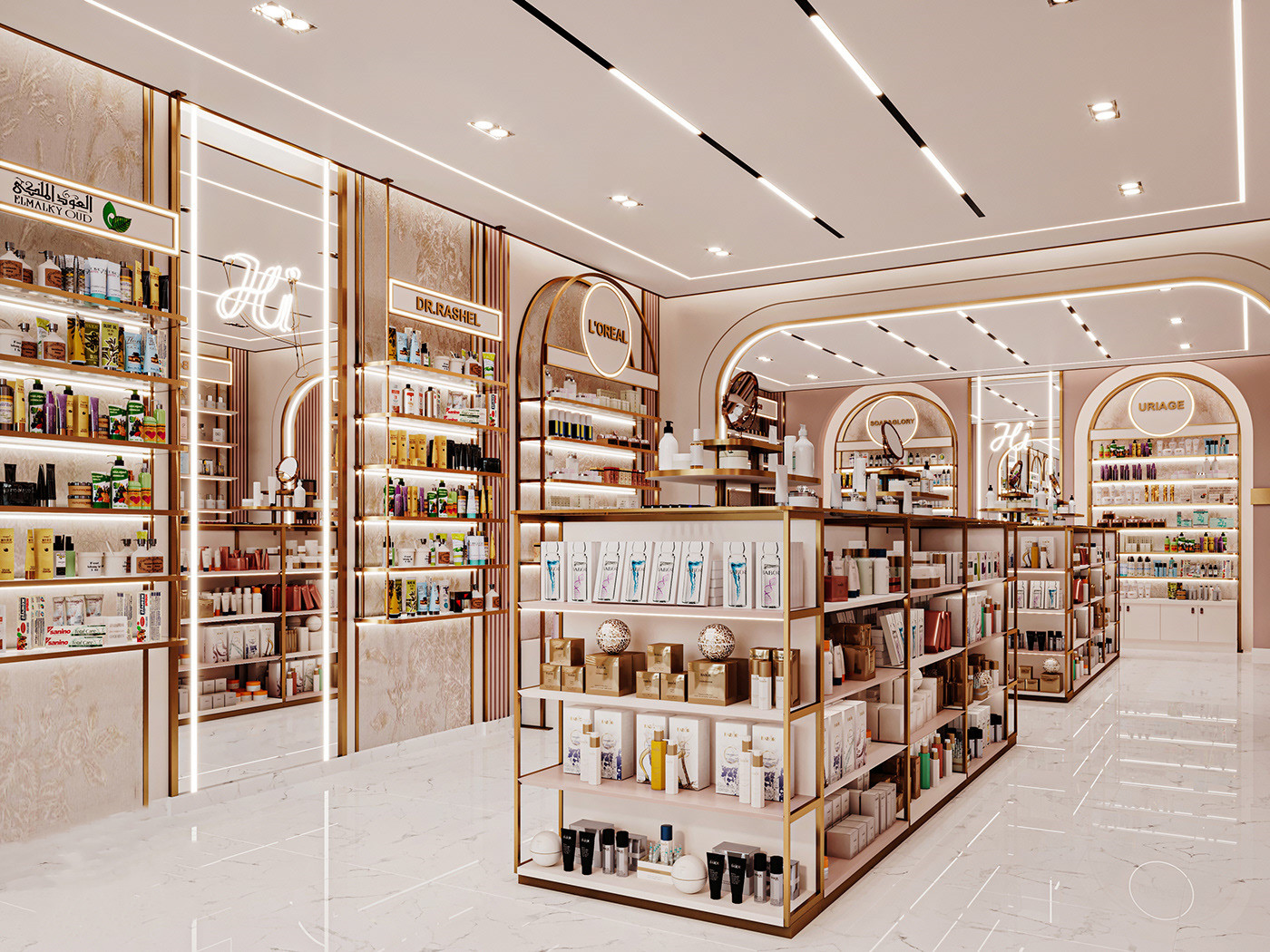 cosmetic store