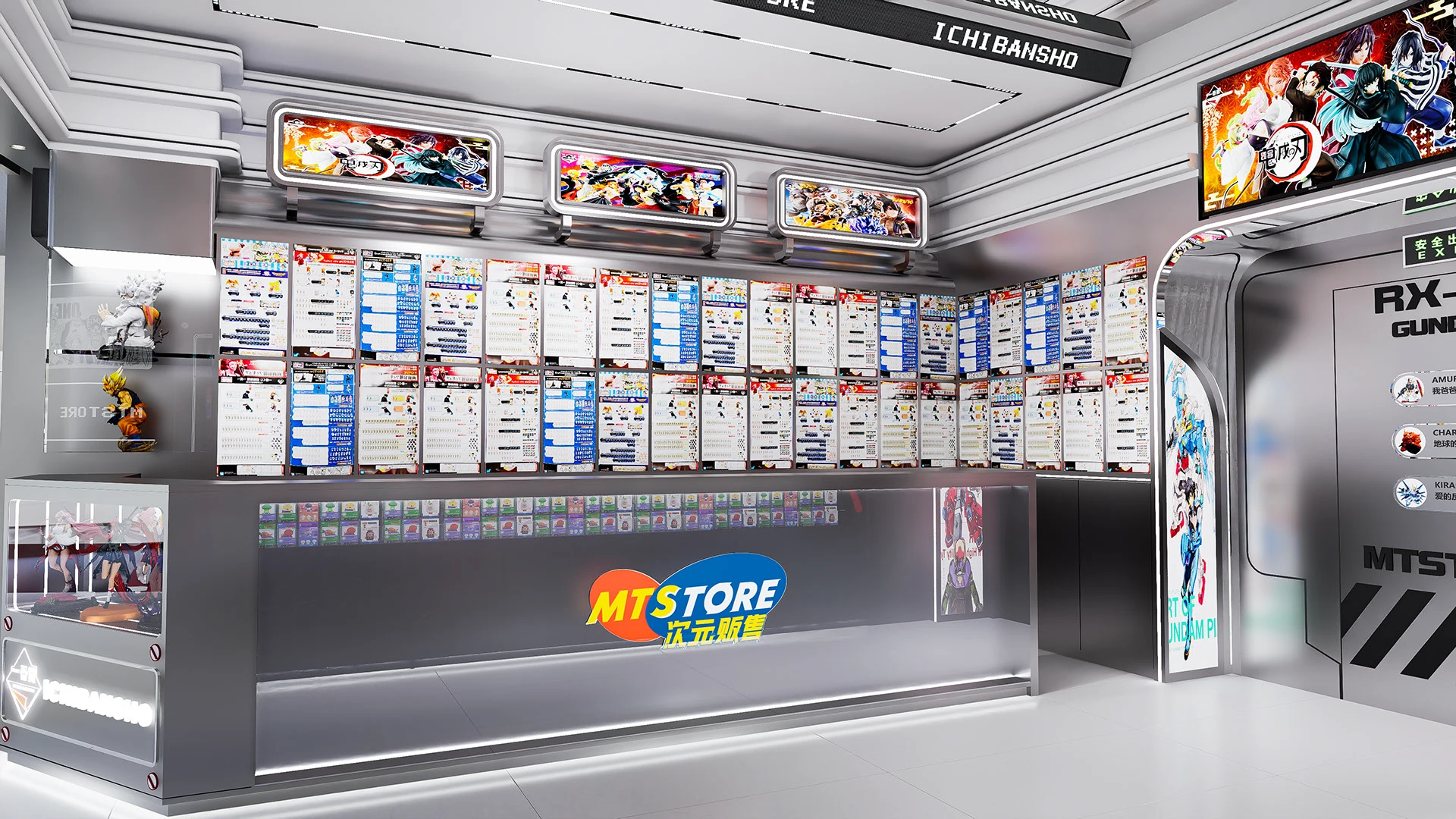 anime figure retail store