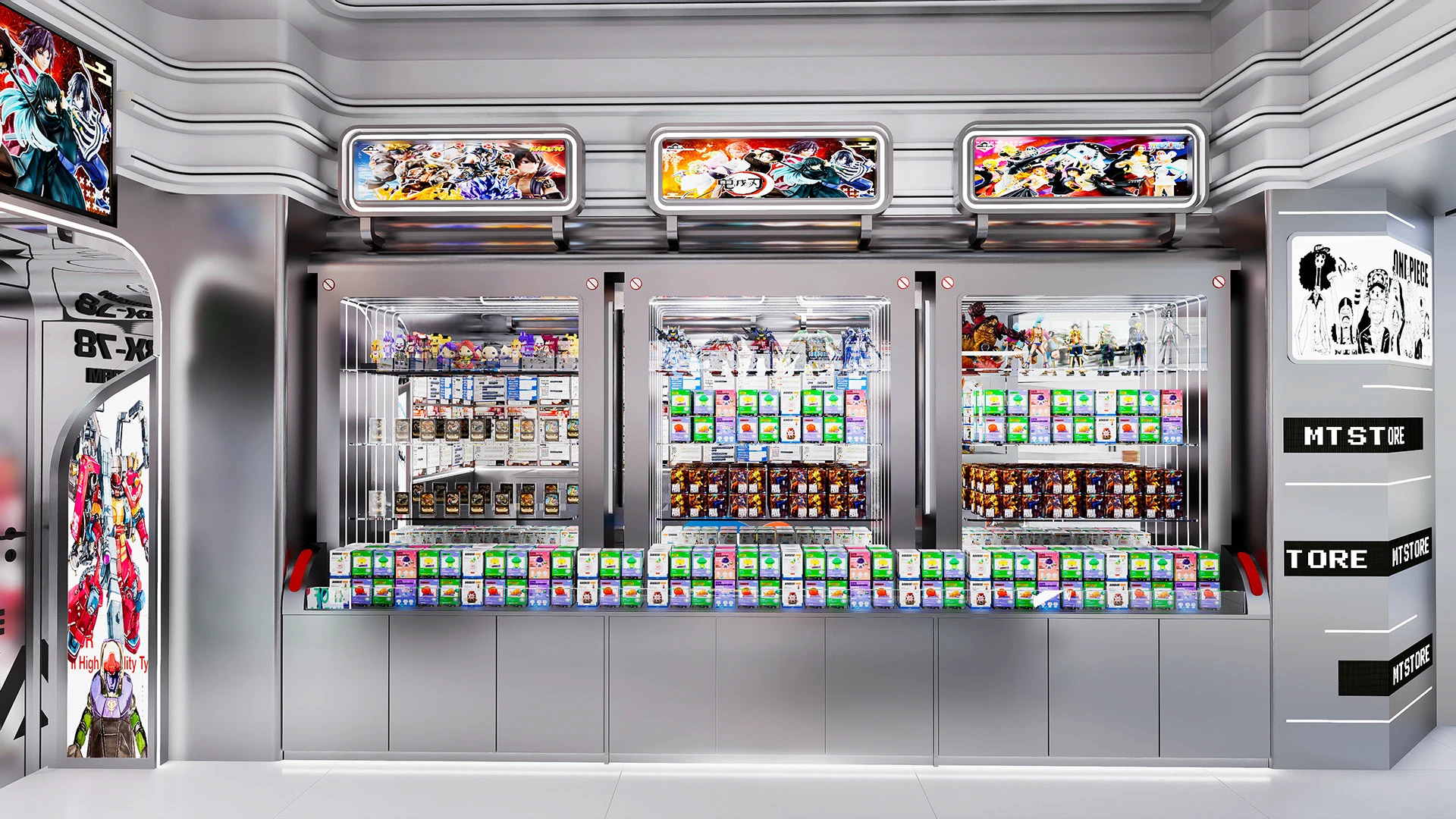 anime figure retail store