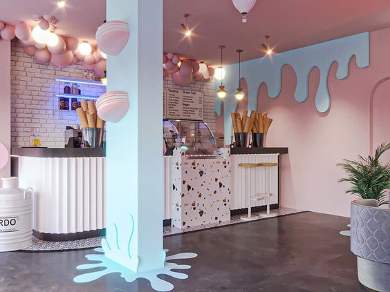 ice cream shop