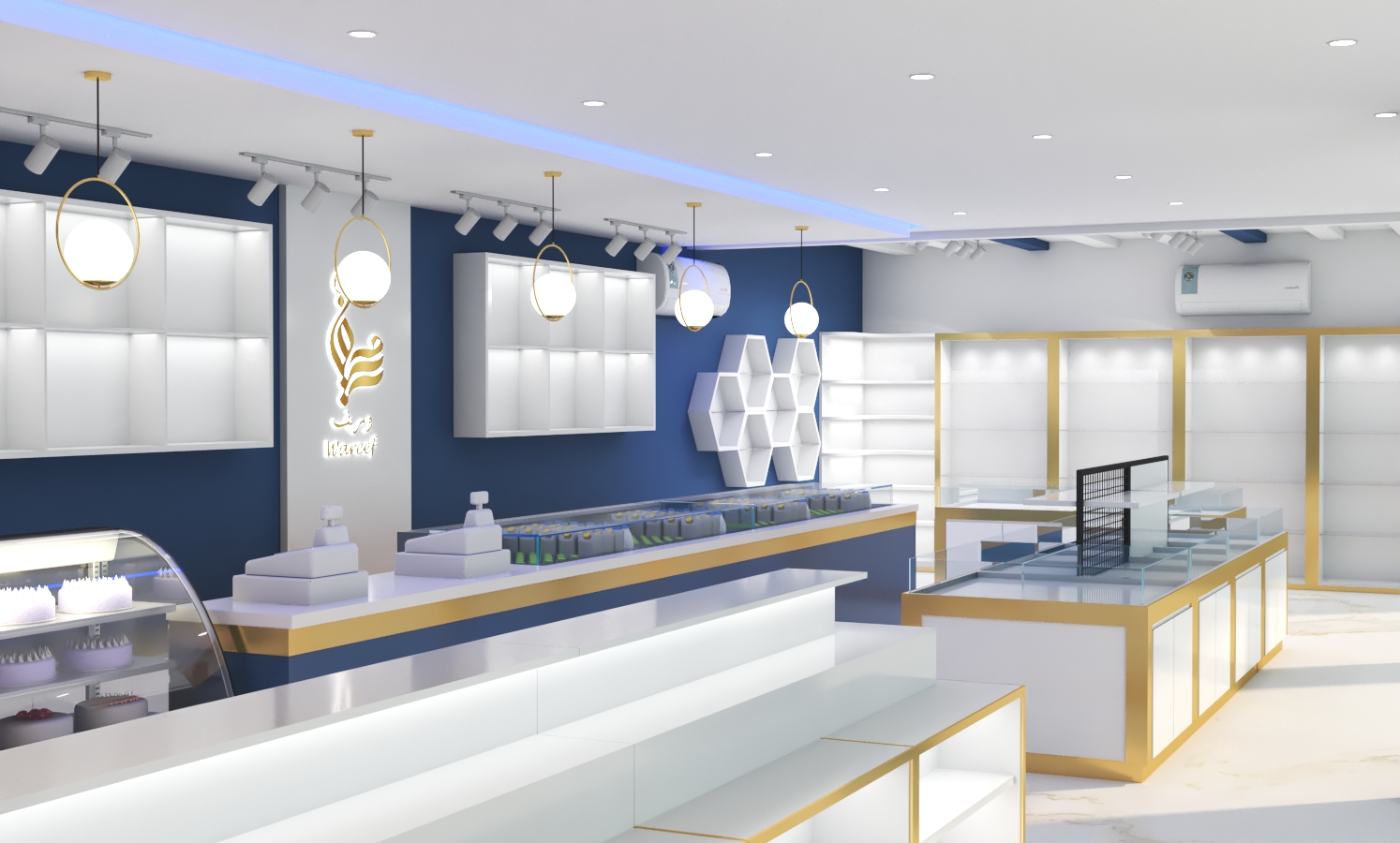 nut shop design