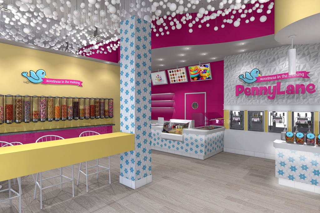 frozen yogurt shop	