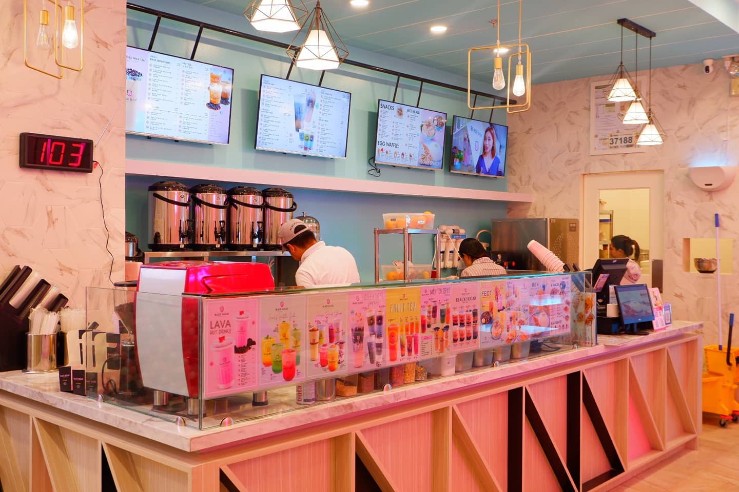 checkout counter