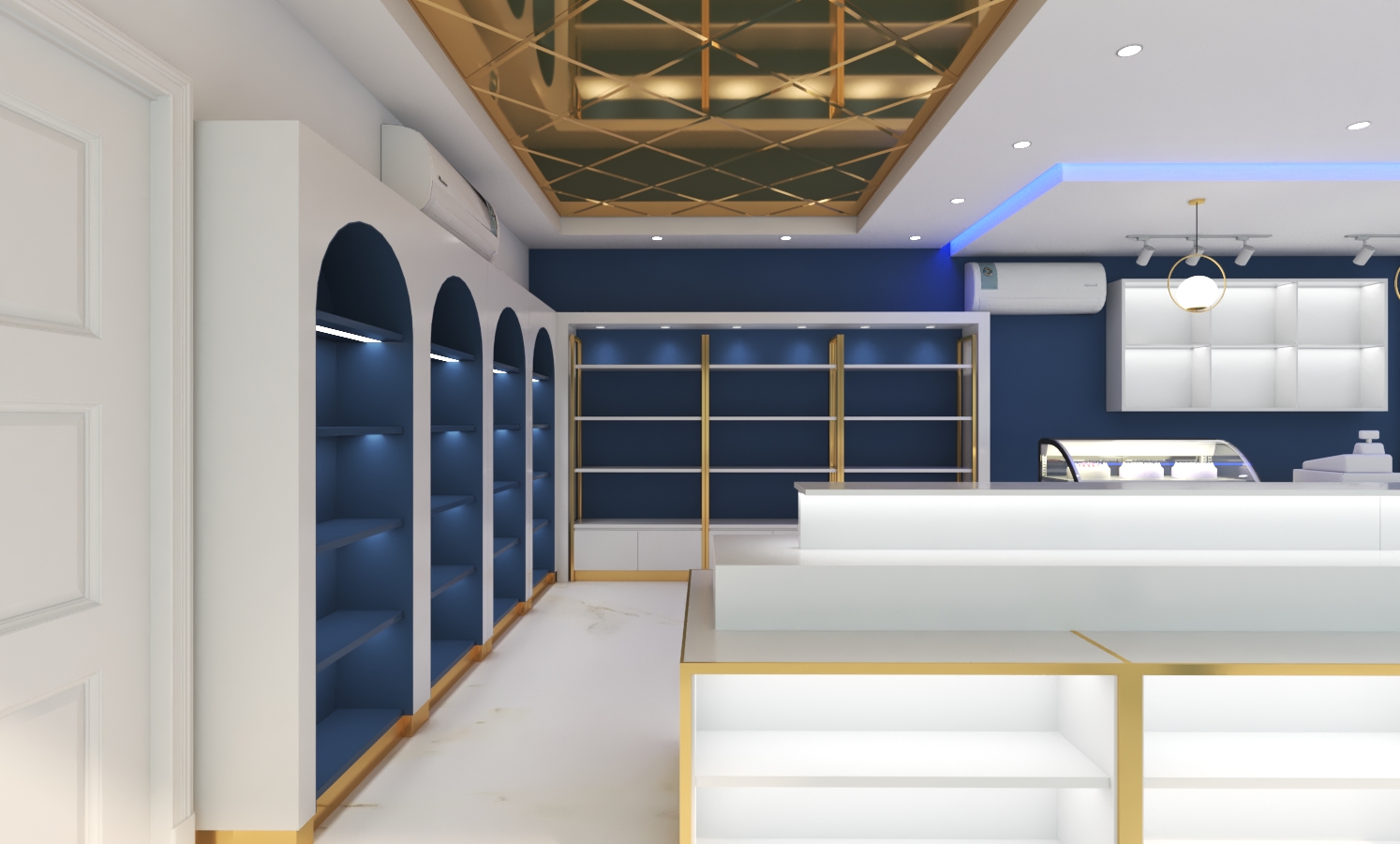 nut shop design